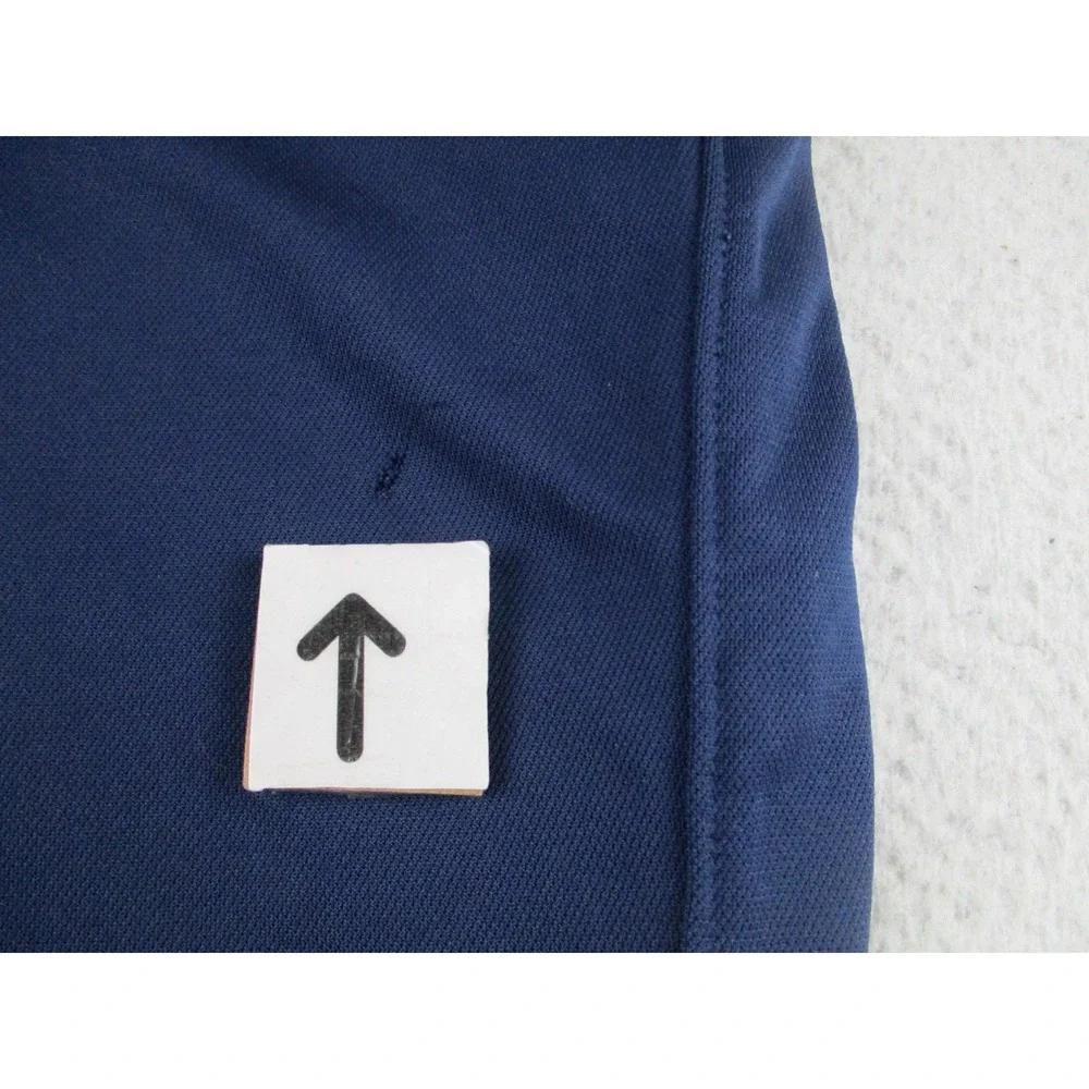 Jordan Pants Mens Large Navy Dri-FIT Snap Button Tear Away Warm Up AH1551-410‎